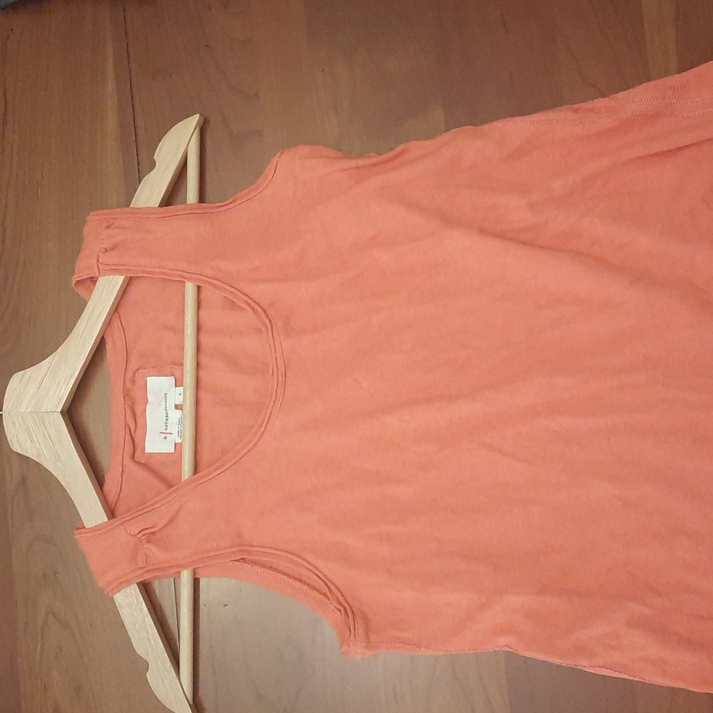Anthropologie Orange/Peach tank top